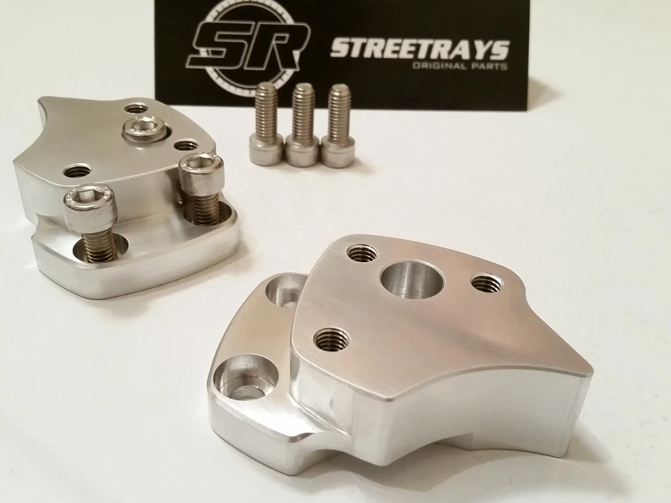 [SR] 01-05 Yamaha FJR1300A FJR 1300 1" Kit Elevador Manillar Billet Espaciadores Foto 2 de 4