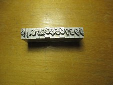 PRINTING/STAMPING SUPPLIES. 24 PT LETTERPRESS SET - NUMBERS  PUNCT. - CN24