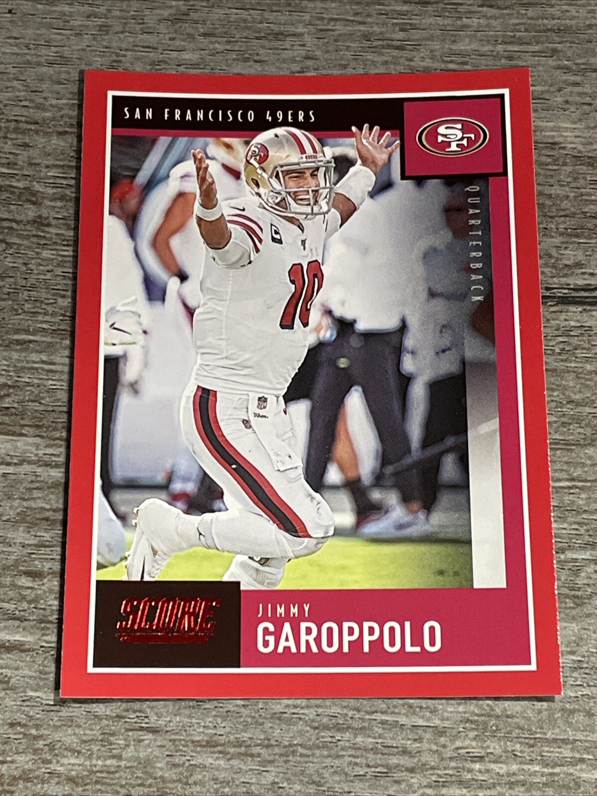 Jimmy Garoppolo 2020 Score Red 49ers #311  *K201*
