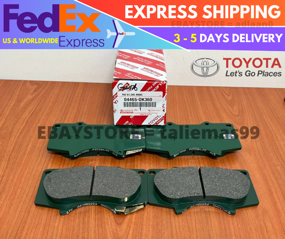 044650K360 Genuine Thailand Toyota PAD KIT DISC BRAKE 04465-0K360