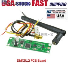 Wireless DMX512 PCB Board LED Controller Modules Transmitter Receiver U.S