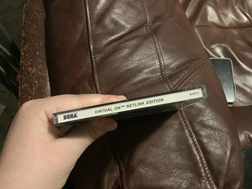 Virtual On Cyber Troopers Net Link Edition Sega Saturn 1995 Complete in Case - Image 3 of 4