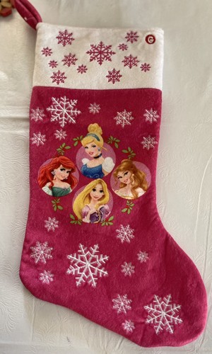 Disney Stocking Cinderella Christmas  Excellent Quality , 18 Inches Tall BSC2 - Picture 1 of 2