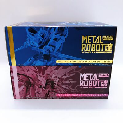 METAL ROBOT SPIRITS Strike Freedom Gundam & Proud Defender