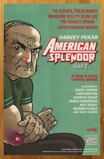 2005 Harvey Pekar American Splendor Print Ad/Poster Vertigo Comics Promo Pop Art