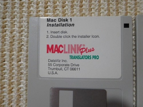 DataViz MacLink Plus Translators Pro (1993, MacOS) 3-DISK SET - Afbeelding 2 van 4