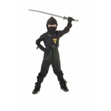 Underwraps Ninja Warrior Champion Fox Fighter Childrens Halloween Costume 25843