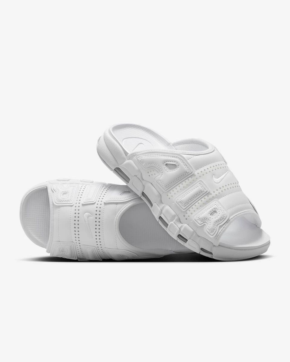 Nike Air More Uptempo Slides - Available In All Adult Sizes Nike Air More Uptempo Slides - Available In All Adult Sizes