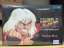 JADA ULTRA STREET FIGHTER II VIOLENT KEN  DELUXE 6" ACTION FIGURE NEXT LEVEL