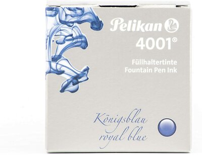 Pelikan 4001 Fountain Pen Bottled Ink, 30ml, Choose from 9 Vibrant
