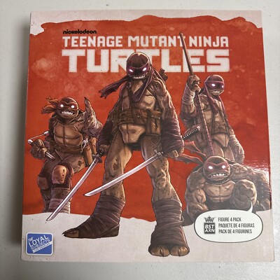 The Loyal Subjects BST AXN Figure 4 Pack - TEENAGE MUTANT NINJA TURTLES