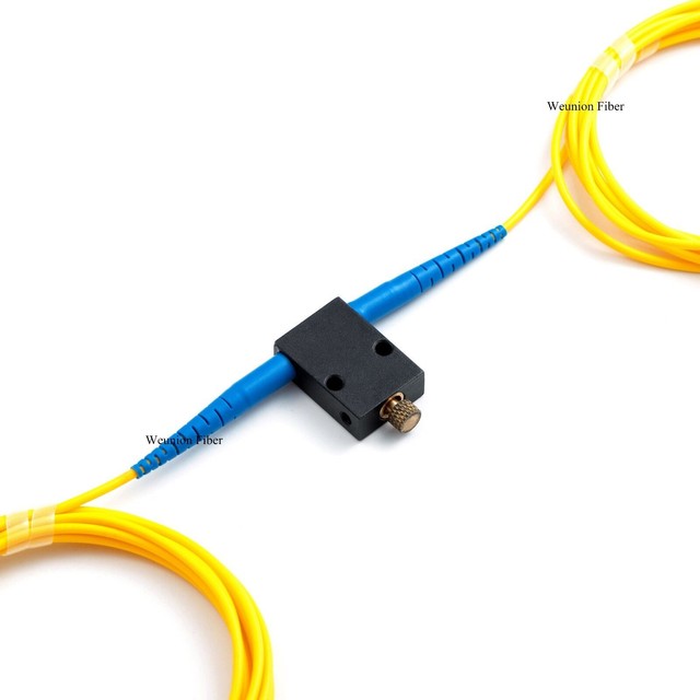 LC UPC Variable Fiber Optic VOA InLine Attenuator SM 060dB SM Fiber Patch cord eBay