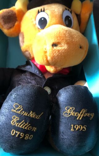 Rare Toys R Us 1995 GEOFFREY LIMITED 1st EDITION plush giraffe stuffed animal - Picture 2 of 5