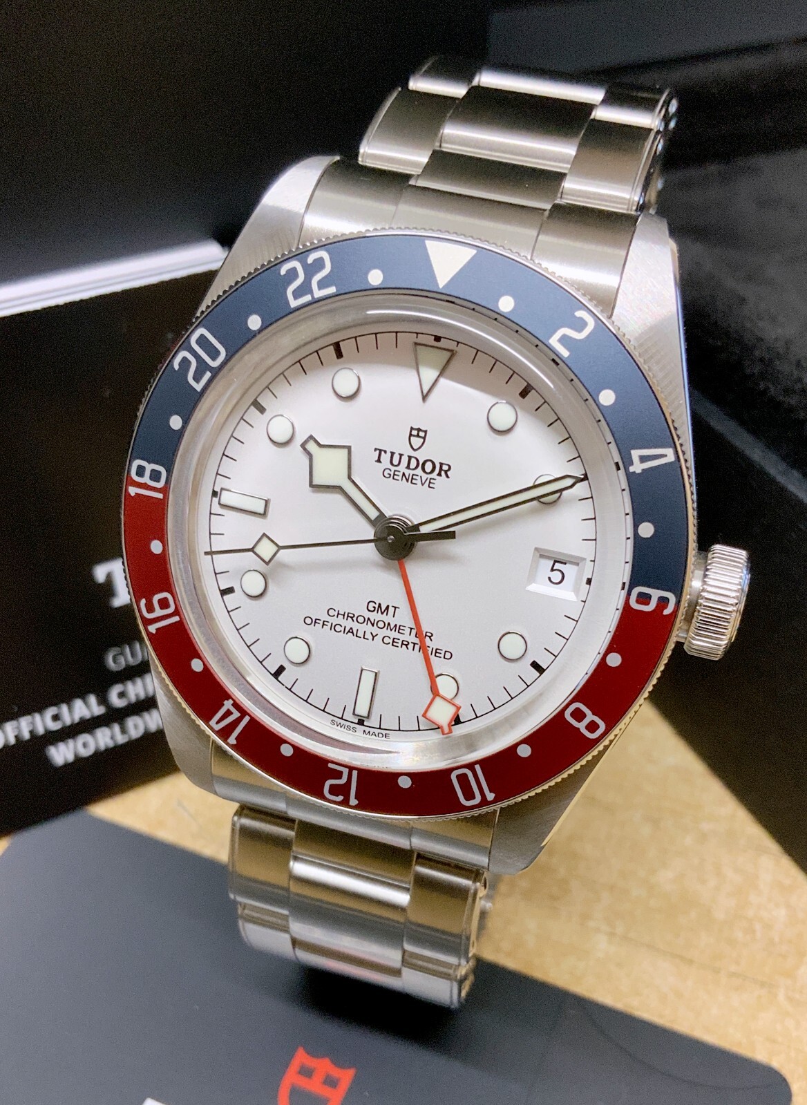Tudor Black Bay GMT 79830RB Opaline Dial 41mm Unworn Box & Papers 2024