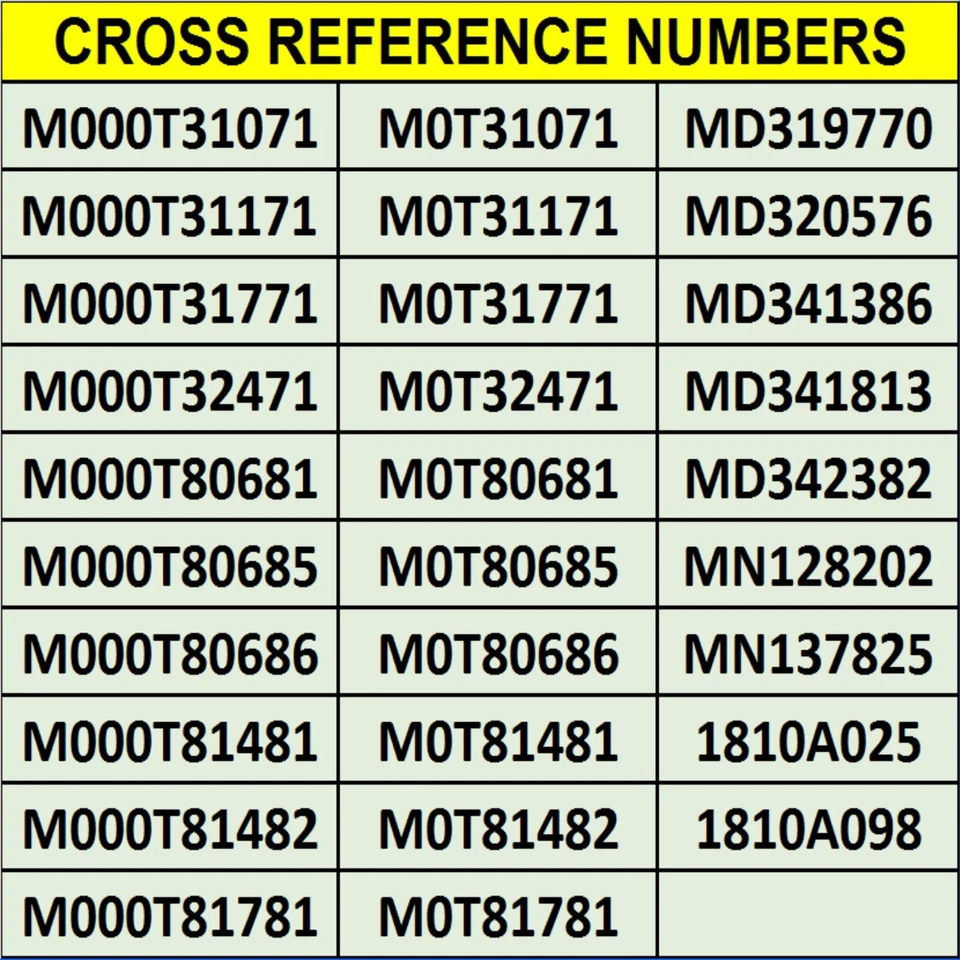 FOR MITSUBISHI FTO COUPE 2.0 V6 MIVEC & GPX/GR/GP/GX 1992-2001 NEW STARTER MOTOR - Image 2 of 4
