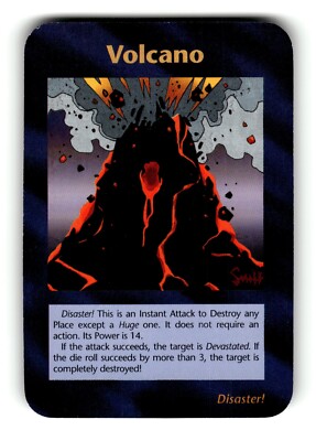 Volcano Card Limited INWO Illuminati New World Order | eBay