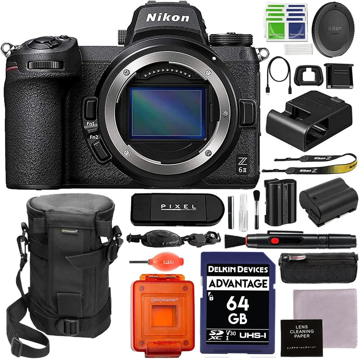 Nikon Z6 + FTZ II + XQD セット Amazon.com : Nikon Z6II Mirrorless Digital Camera with Nikon