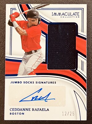 Ceddanne Rafaela 2024 Topps Chrome #RA-CR Rookie Autographs Ceddanne Rafaela 2024 Topps Chrome #RA-CR Rookie Autographs
