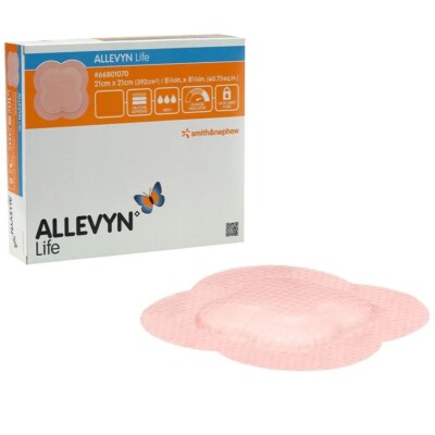 Allevyn Life Sacrum 21 cm x 21 cm Verbände Silikon Gel selbstklebend