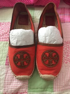 tory burch orange espadrilles