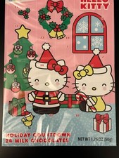 NEW 2022 Hello Kitty Chocolate Holiday Christmas Countdown Advent Calendar 24pc