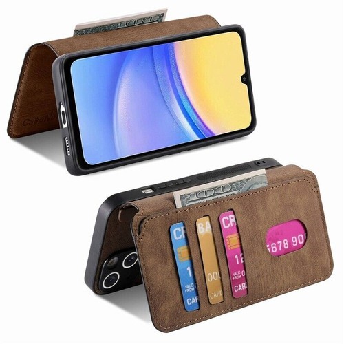 Für Samsung A05 A15 A35 A55 A54 A14 A13 A52 abnehmbare Leder Wallet Case Hülle - Bild 53 von 85