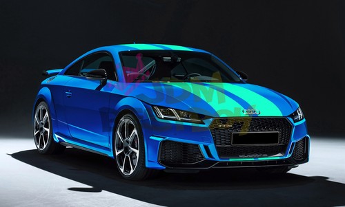 Matte Color Racing Stripes Vinyl Wrap Decals For Audi TT Stripe 10FT / 20FT Long - Picture 5 of 6
