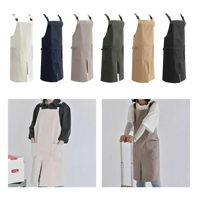 Grembiule Da Cucina Personalizzato LECTNORE Grembiule, Grembiule Nero Per Le Donne Grembiule Impermeabile Donna - Foto 7