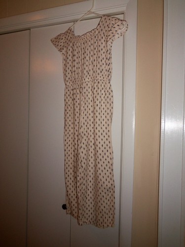 Old Navy Kid Girl Floral Cinched Waist 100% Cotton Short Sleeve Jumpsuit Sz L - Picture 8 of 8