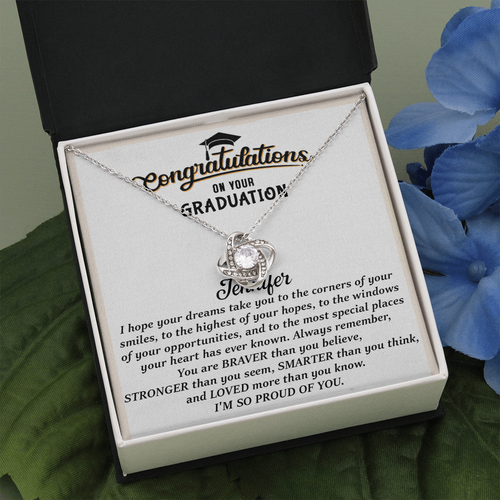 Graduation Necklace for Girl/Graduation Present for Her, College Graduation Gift - Picture 14 of 25