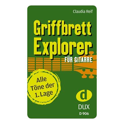 GW14e4 Griffbrett-Explorer: Kartenspiel (33 Karten) für Gitarre mit allen Tönen