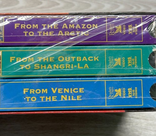 Incredible Journeys Around the World VHS Set Readers Digest 3 Travel Videos - Picture 4 of 4