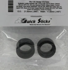 CB65XF Quick Slicks Silicone Tires for 17x11mm Scalextric 1:32 Slot Car Part