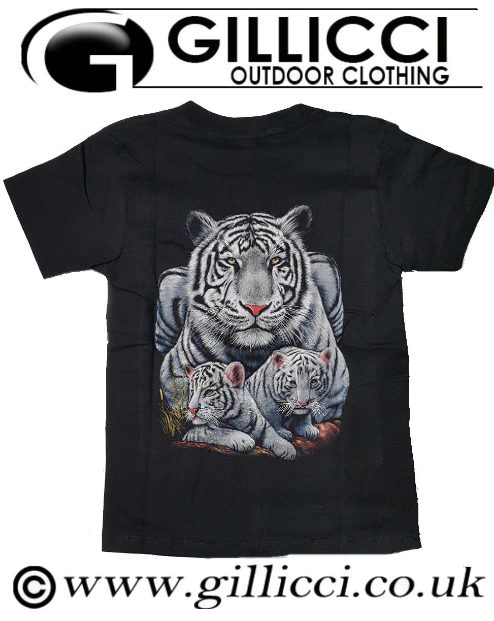 White Large Tiger Mens Women 3D Animal Printed Wild T-shirt Top | eBay White Large Tiger Mens Women 3D Animal Printed Wild T-shirt Top | eBay
