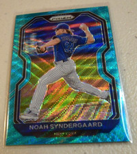 Noah Syndergaard 2021 Panini Prizm Teal Wave Prizm Parallel #35