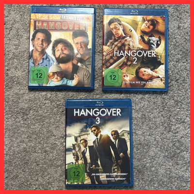 Hangover  komplett 1-3  ️Blu-ray  Deutsch  Bradley Cooper Triologie alle