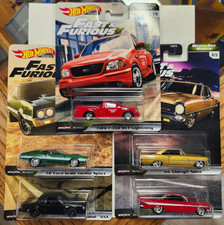 Hot Wheels Fast Furious Motor City Muscle Complete Set Of 5 With 61 Impala
