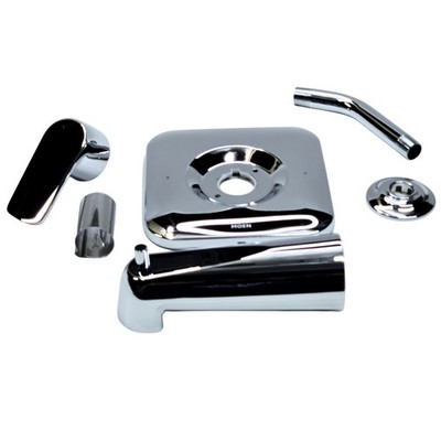 Moen T2813NH Rizon Tub and Shower Trim Package - Less Shower Head - Chrome