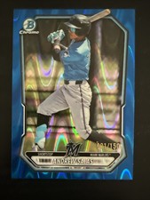 Andrew Salas 2026 Bowman Chrome Prospect #BCP-55 Blue Lava Refractor /150
