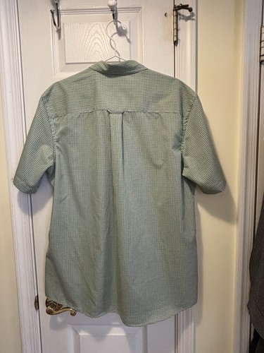 LOT x 4 Shirts Men Button Up Short & Long Sleeve L Button Up Land's End + (lot5) - Picture 8 of 14