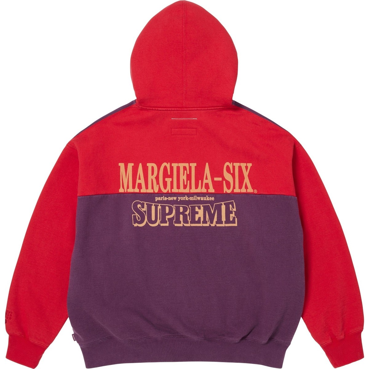 Supreme x MM6 Maison Margiela Eagle Zip Up Hooded Sweatshirt 26SS