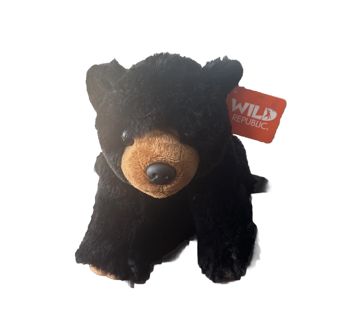 NWT WILD REPUBLIC Black Bear 7” Plush Toy Stuffed Animal