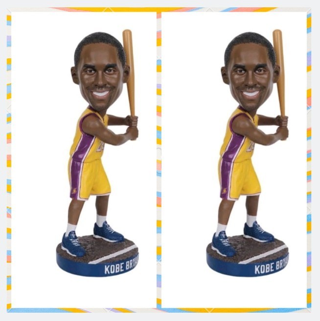 2 X ~ Kobe Bryant LA Dodgers 2025 SGA Bobblehead NEW in the