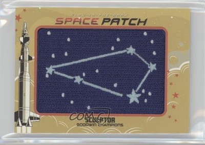 2023 Upper Deck Goodwin Champions Glow in the Dark Space Sculptor Patch 15r3