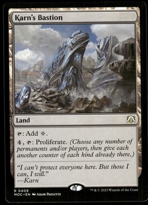 1x Karn's Bastion - Commander: March of the Machine - NM - MTG