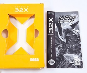 KOLIBRI COMPLETE CIB 1995 Authentic Sega 32X