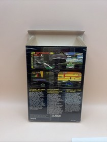 Vintage Checkered Flag Atari Jaguar Complete In Box