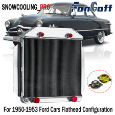 For 1949-1953 1952 Ford Cars Flathead Configuration V8 4rows Aluminum Radiator For 1949-1953 1952 Ford Cars Flathead Configuration V8 4rows Aluminum Radiator