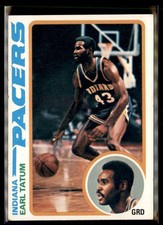 1978-79 Topps #47 Earl Tatum