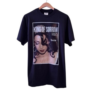 Vintage SADE King of Sorrow 2001 Tour Album 80s XL Single Stitch T-Shirt REPRINT